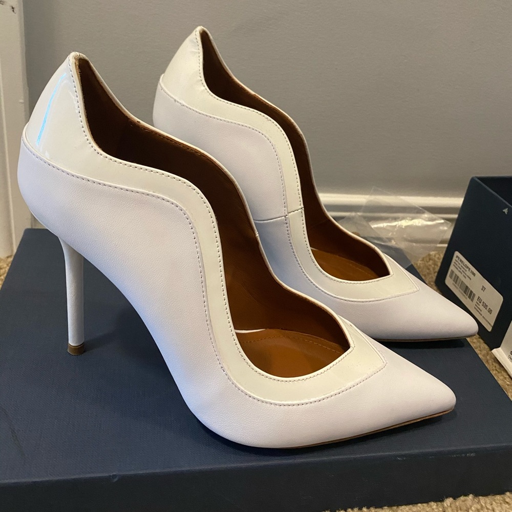 Malone souliers penelope pumps / optic white